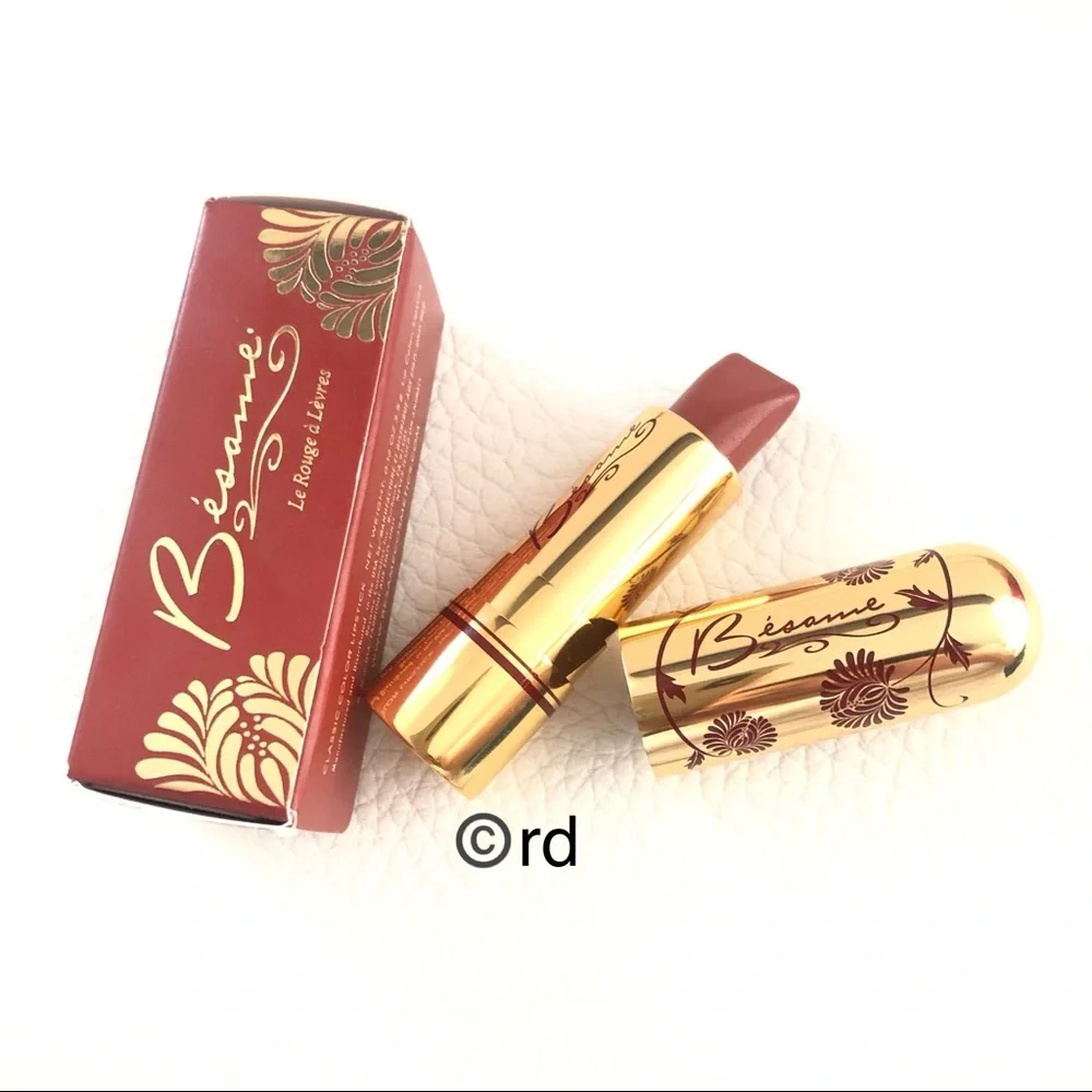 Besame Cosmetics Chocolate Kiss Lipstick new